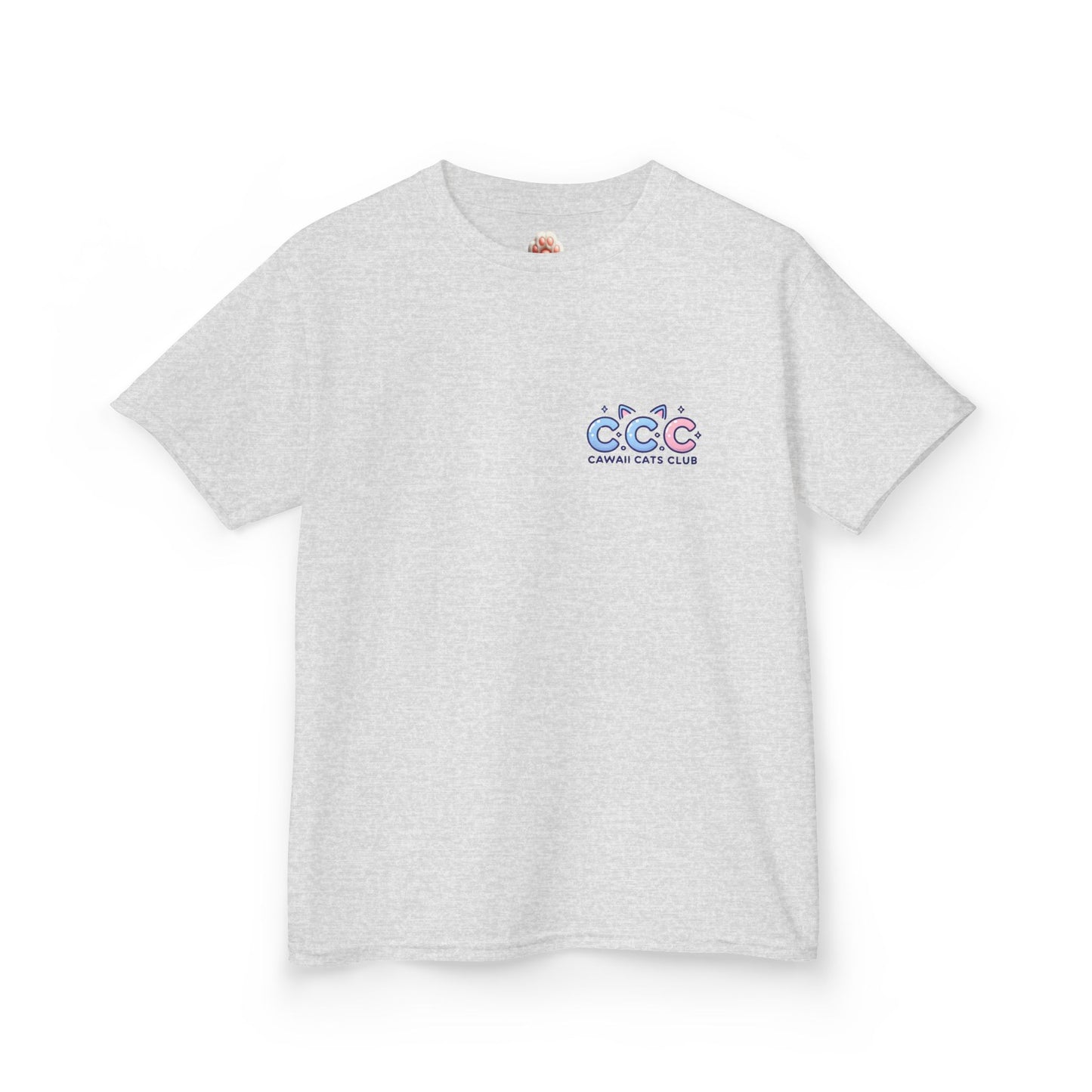 Cawaii Cats Club Kids Tee - Cute Cat Theme Cotton T-Shirt