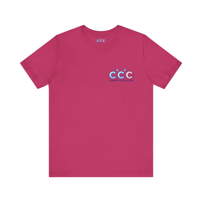 Cawaii Cats Club ユニセックス ジャージー Tシャツ - かわいい猫のグラフィック T シャツ