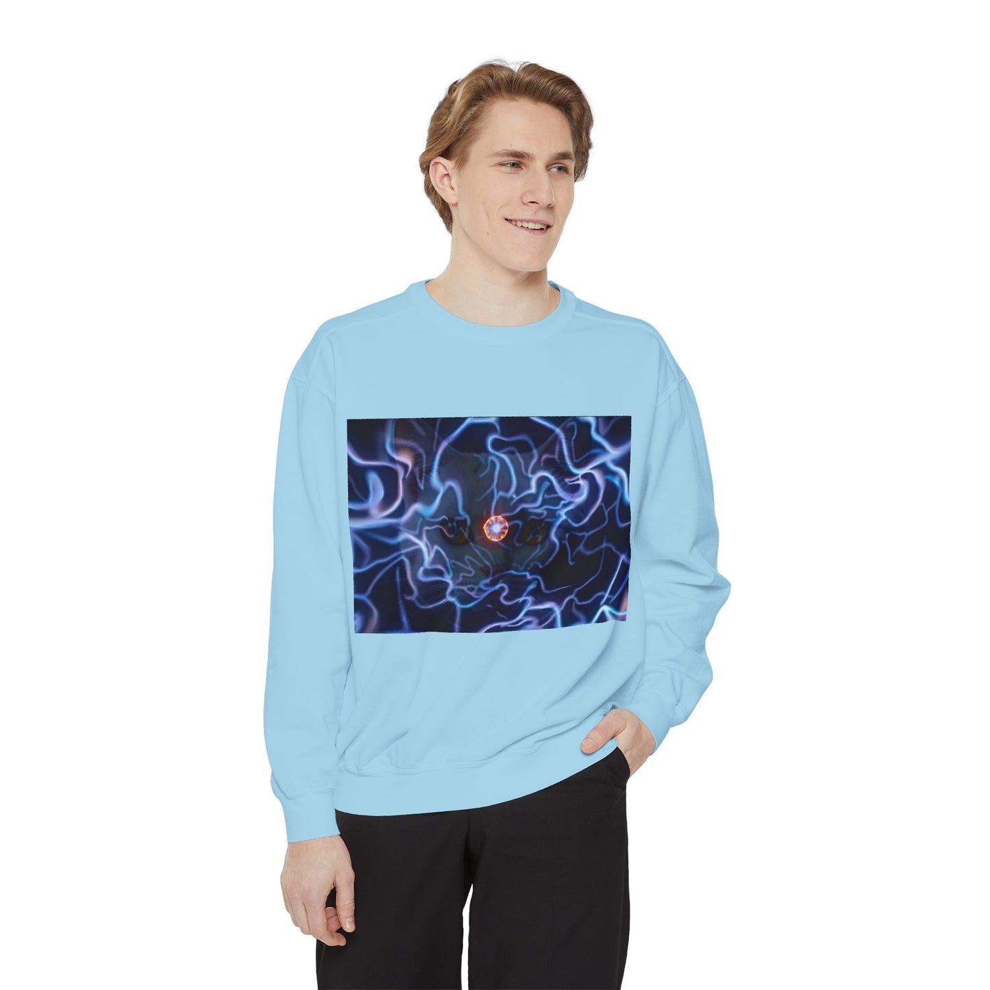 Electro Vibe Unisex Sweatshirt - Comfortable Style for Tech Lovers