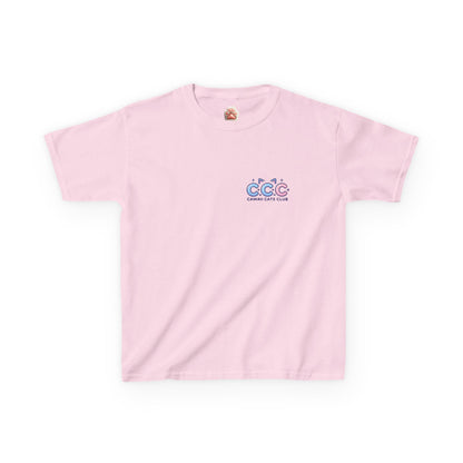 Cawaii Cats Club Kids Tee - Cute Cat Theme Cotton T-Shirt
