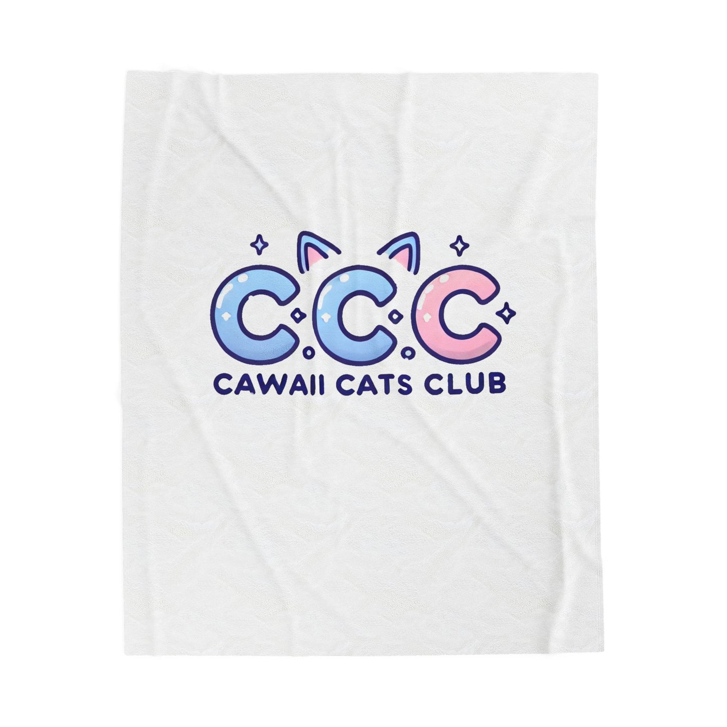 Cawaii Cats Club ぬいぐるみブランケット - 柔らかくて心地よい猫好きのためのひざ掛け