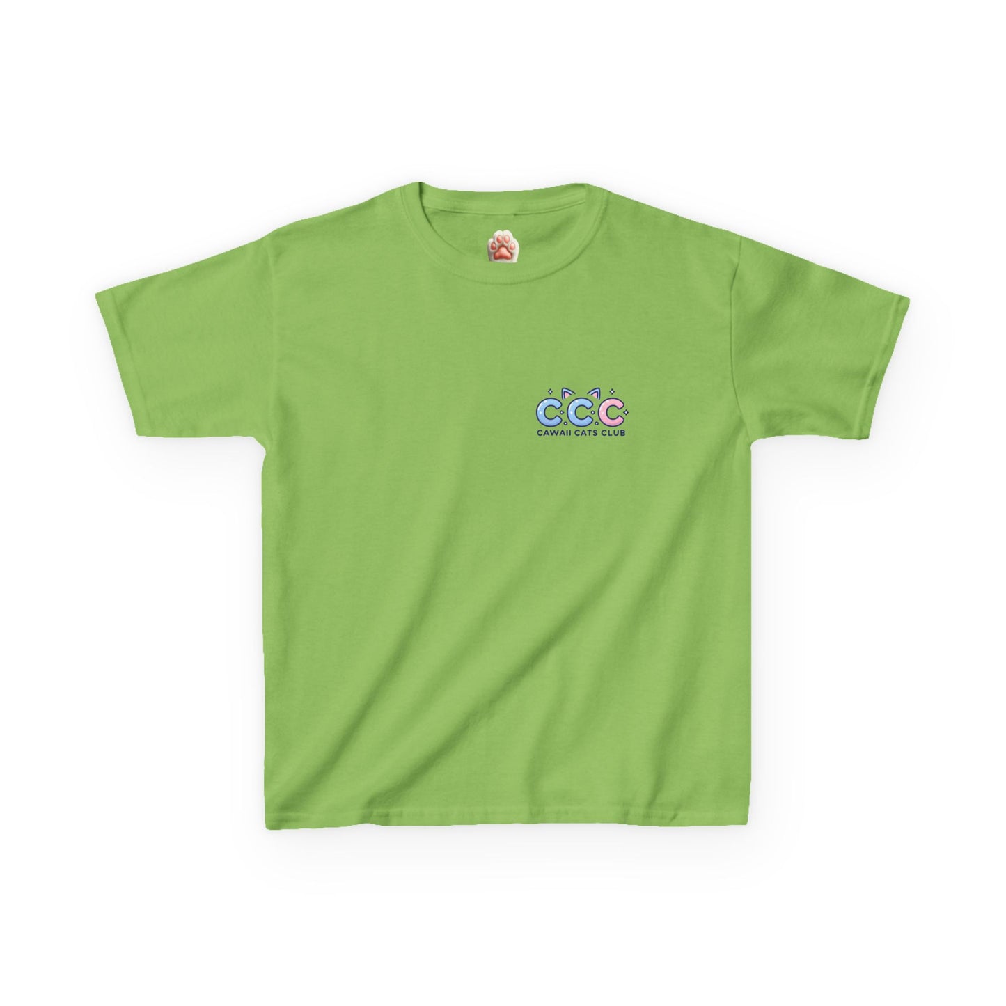 Cawaii Cats Club Kids Tee - Cute Cat Theme Cotton T-Shirt