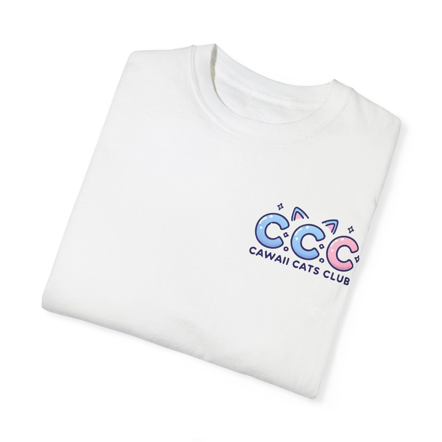 Cawaii Cats Club ユニセックス T シャツ - 心地よくて楽しい猫好きの T シャツ