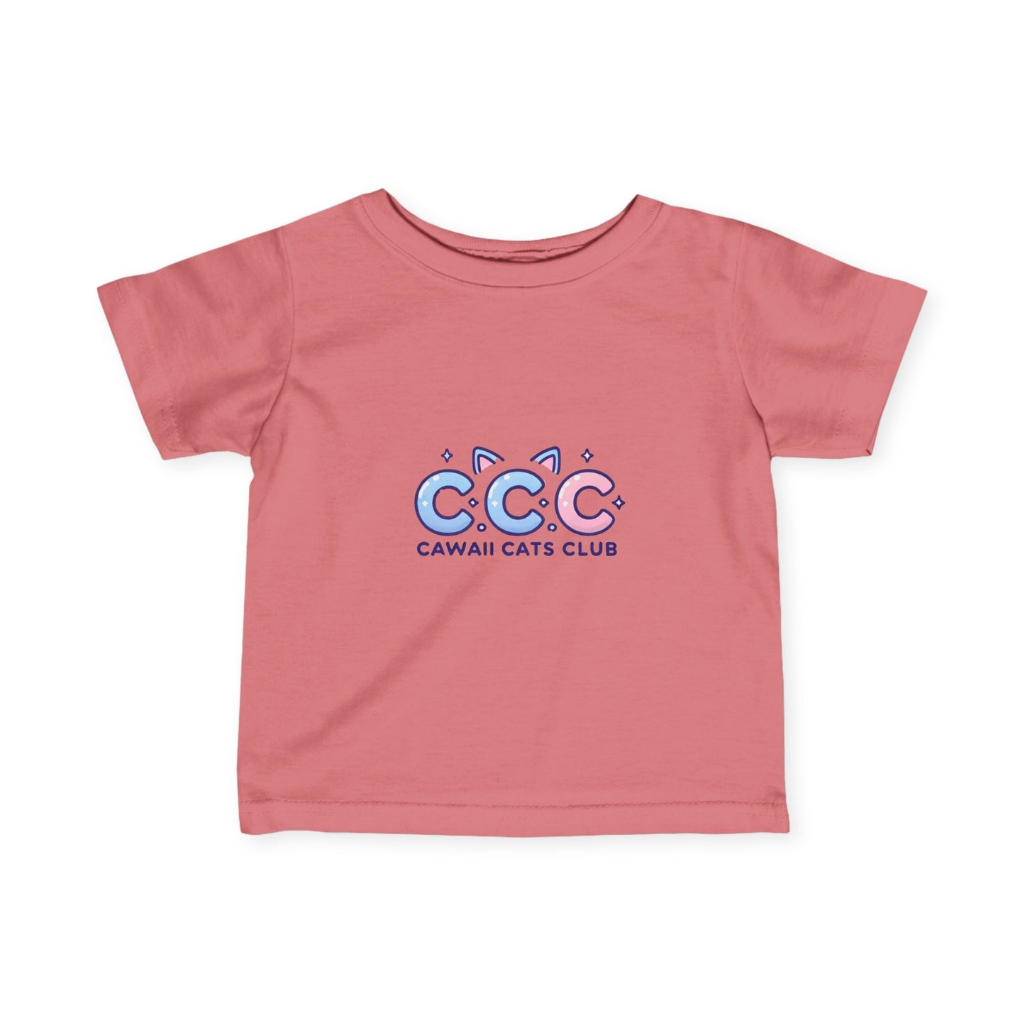 かわいい幼児用Tシャツ - 猫好きのためのCawaii Cats Clubデザイン