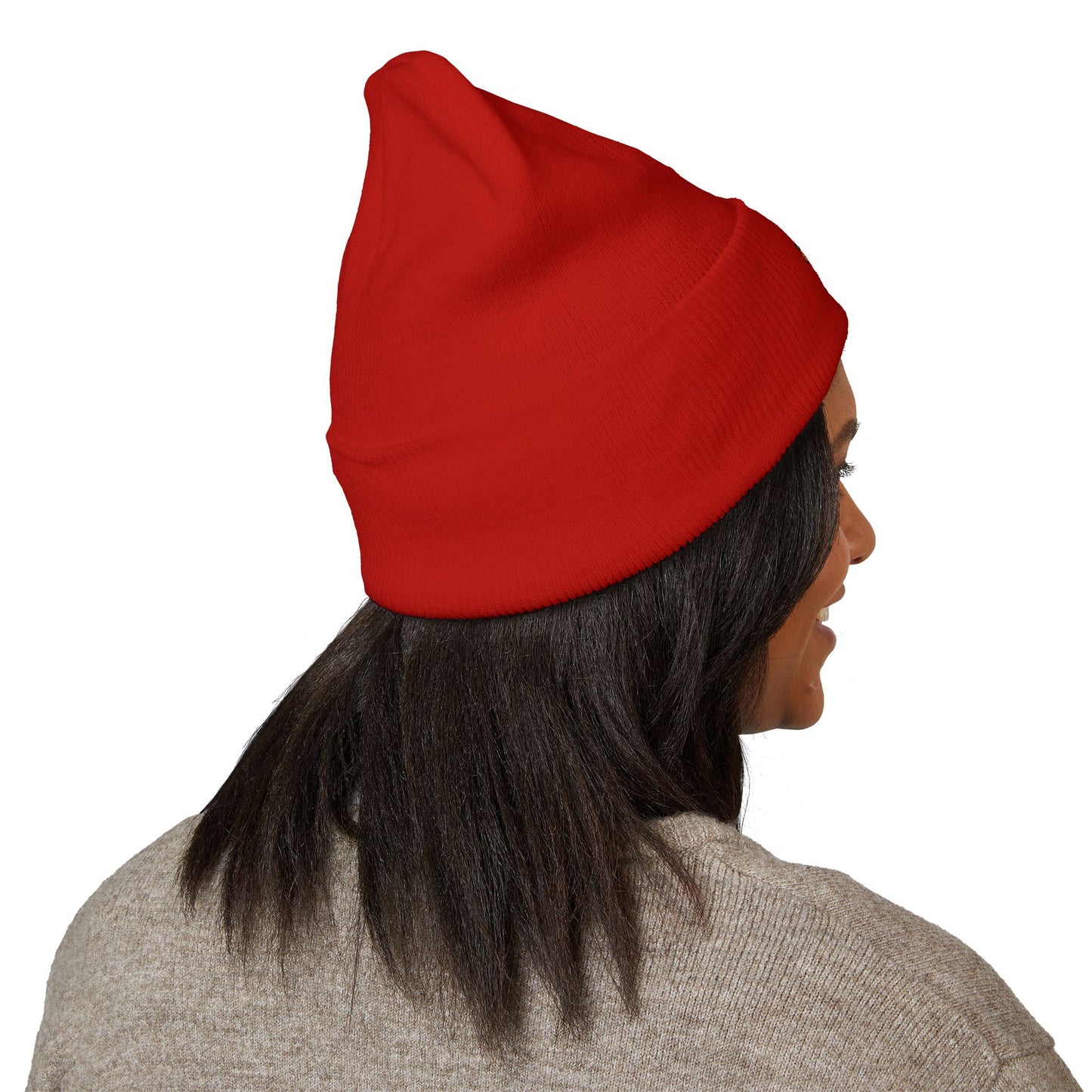 Cuffed Beanie - Cawaii Cats Club Embroidered Hat