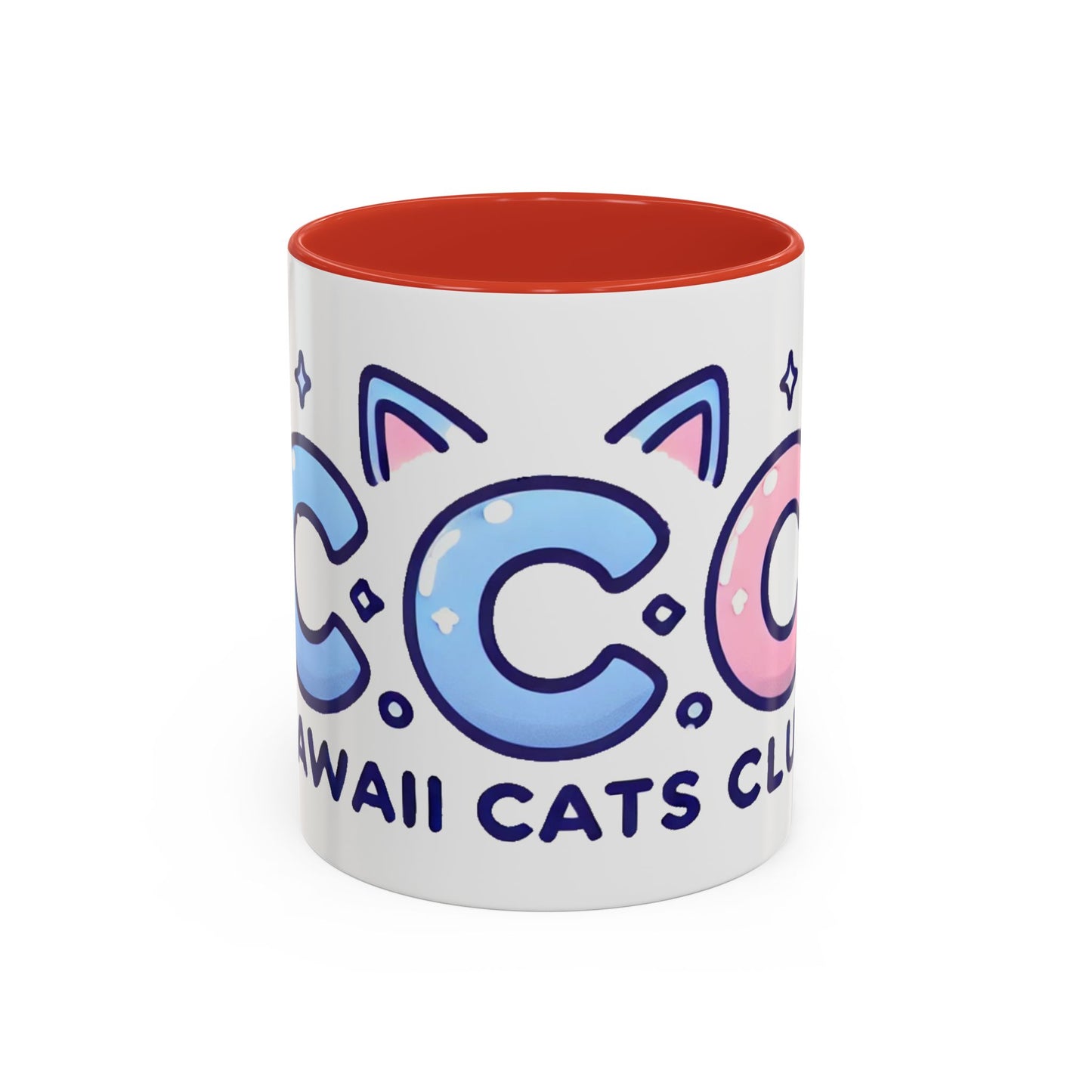 Cute Kawaii Cats Club Coffee Mug - Fun 11oz & 15oz Accent Mugs for Cat Lovers