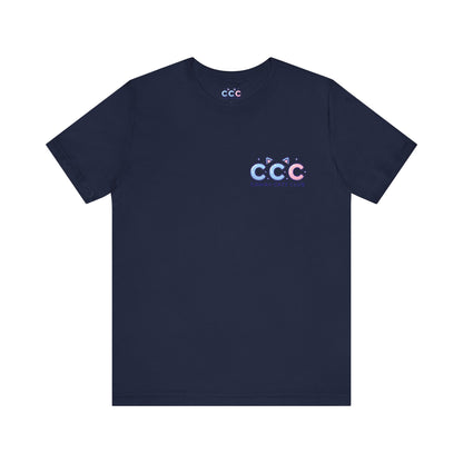 Cawaii Cats Club ユニセックス ジャージー Tシャツ - かわいい猫のグラフィック T シャツ