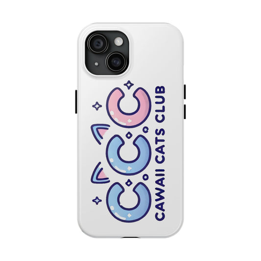 Cute Kawaii Cats Phone Case – Durable Protection for Cat Lovers
