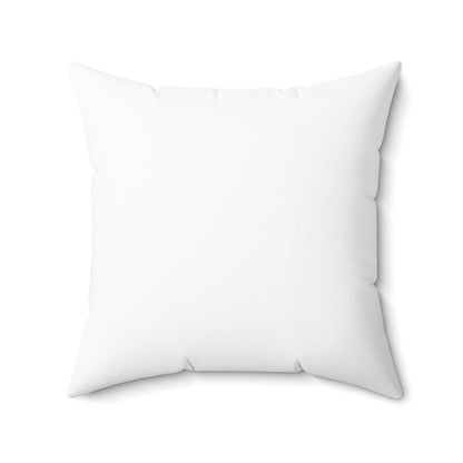 Gentle Cat Print Square Pillow - Cozy Home Decor for Cat Lovers