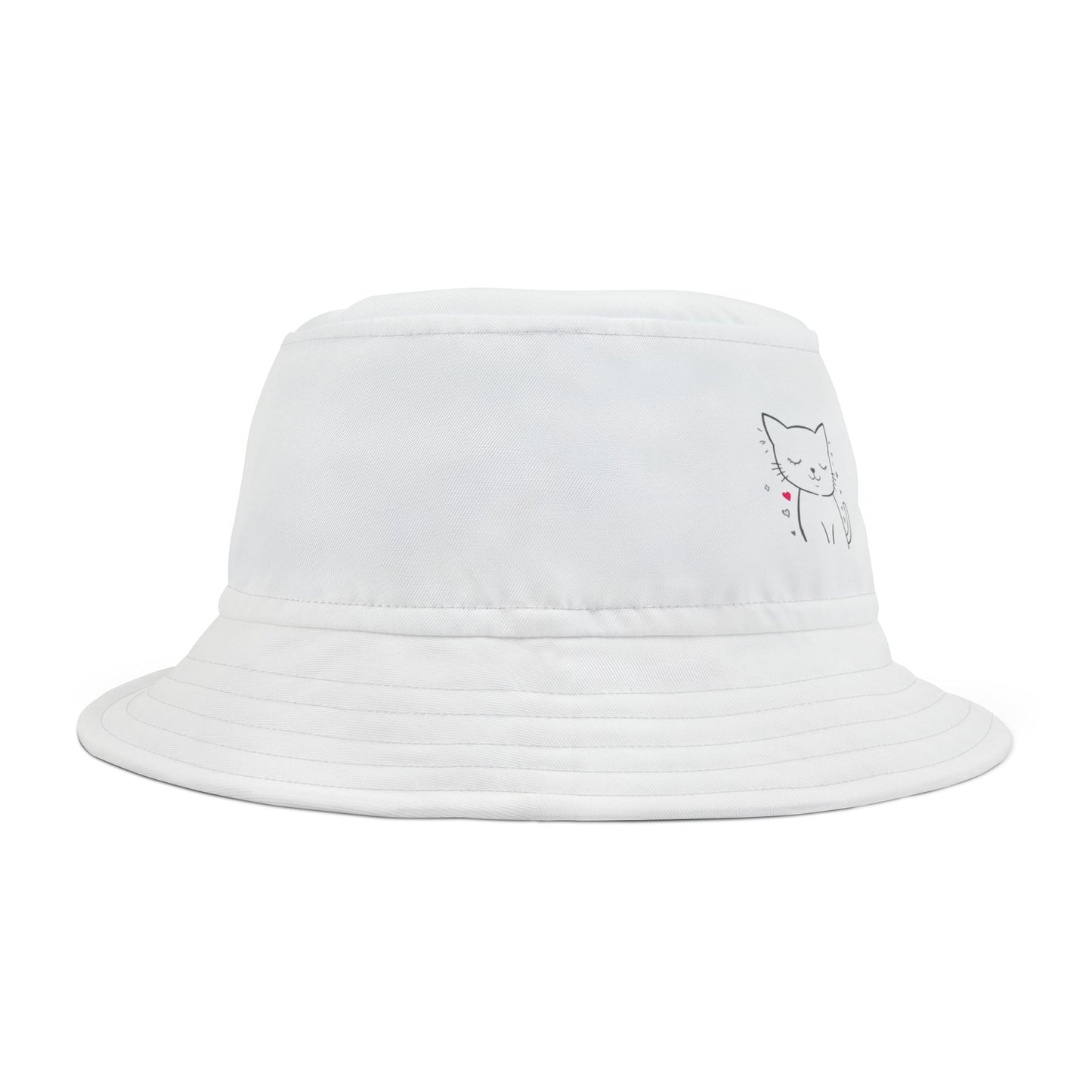 Cute Cat Bucket Hat - Perfect for Pet Lovers and Casual Outings