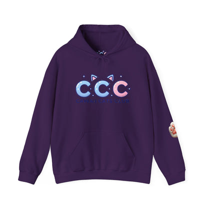 Cawaii Cats Club Hoodie – Cozy Unisex Sweatshirt for Cat Lovers