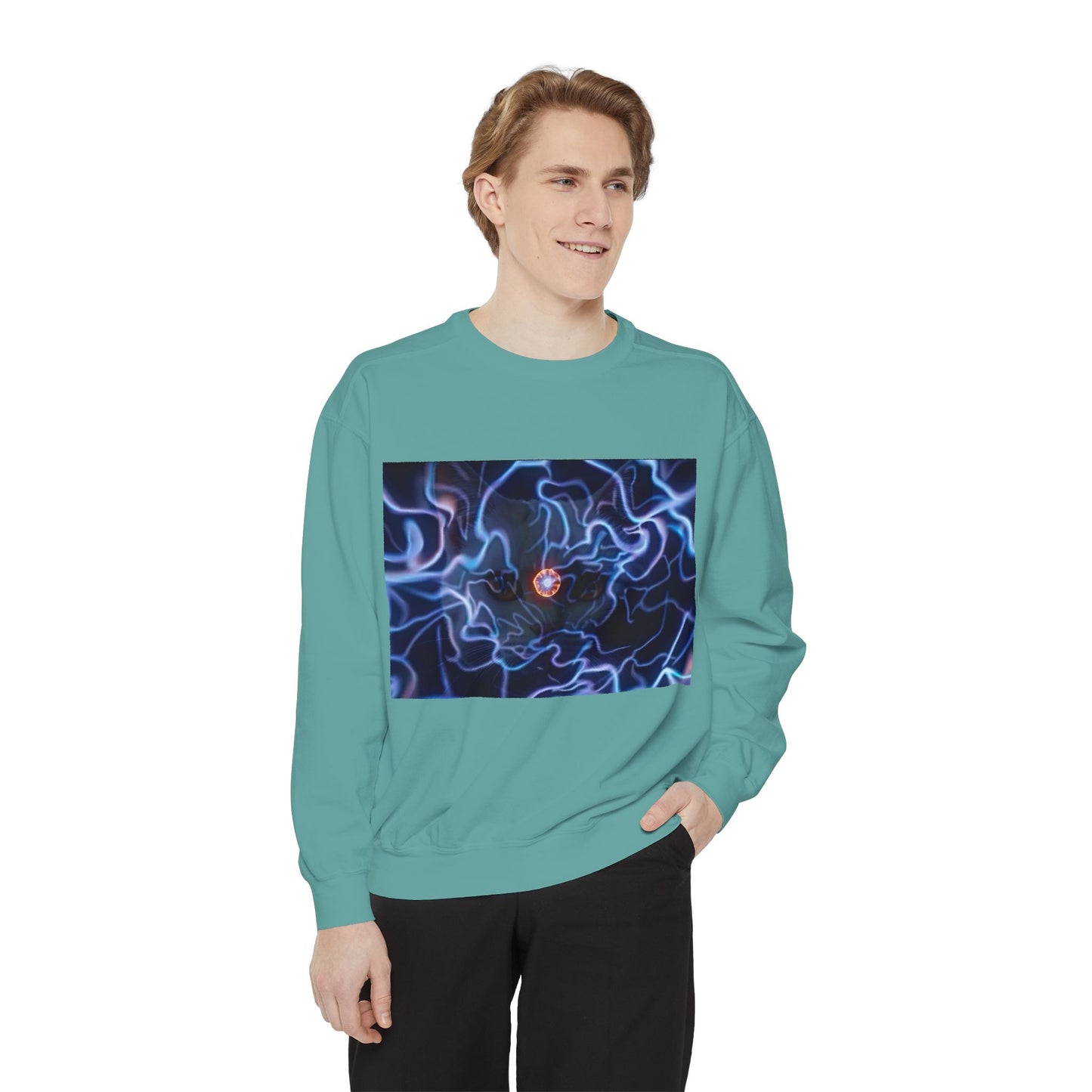 Electro Vibe Unisex Sweatshirt - Comfortable Style for Tech Lovers